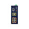 PLANET IGS-5225-4P2S - Switch - L2+ - managed - 4 x 10/100/1000 (PoE+) + 2 x 1000Base-X SFP - an DIN-Schiene montierbar