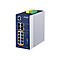 PLANET IGS-5225-8P2S2X - Switch - L3 - managed - 8 x 10/100/1000 (PoE+) + 2 x SFP + 2 x 10 Gigabit SFP+ - an DIN-Schiene montierbar, wandmontierbar