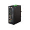 PLANET IGS-624HPT - Switch - 4 x 10/100/1000 (PoE+) + 2 x Gigabit SFP - an DIN-Schiene montierbar, wandmontierbar - PoE+ (120 W) - Gleichstrom