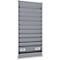 Planificateur d'atelier Eichner, 2 voies, 10 rails, pour jusqu'à 20 pochettes de commande au format A4, L 554 x H 1282 mm, plastique, gris