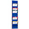 Planning atelier 9019-00201 Eichner, une rangée, pour 10 sacs, bleu