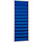 Planning atelier 9019-00202 Eichner, deux rangées, 20 fentes, bleu
