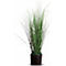Planta artificial meet by Paperflow Grass, H 550 mm, incl. maceta de plástico, PVC, verde