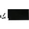 Plaque chauffante infrarouge thermique, L 600 x l 300 mm, 40-150 W, avec variateur rotatif, autocollante, noire