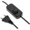 Plaque chauffante infrarouge thermique, L 600 x l 300 mm, 40-150 W, avec variateur rotatif, autocollante, noire