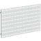 Plaque perforée Treston pour porte-outils pivotant, convient pour largeur de module M500, L 470 x H 300 mm, gris clair RAL 7035