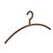 Plastic kleerhanger Rudolf Weber KG Nizza, kleerhanger dikte 12 mm, 10 stuks, taupe