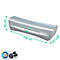 Laminateur gris Leitz. Dimensions : 379 x 131 x 95 mm. Intitulé Home Office A4. Bouton de démarrage vert allumé.