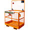 Plataforma de trabajo MB-ST/T Bauer*, L 1115 x A 1200 x H 1890 mm, naranja RAL 2000