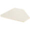 Plateau d'angle, 90°, l. 800 x P 800 mm, érable