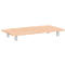 Plateau d'extension PALENQUE, pour armoire l. 800 mm, l. 800 x P 400 x H 105 mm, hêtre