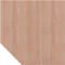 Plateau de chaînage TARA, trapèze, l. 1200 x P 1200 mm, coloris noyer