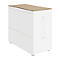 Plateau de finition SOLUS PLAY, pour caisson avec tiroir SOLUS PLAY, l. 800 x P 400 mm, cerisier Romana