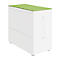 Plateau de finition SOLUS PLAY, pour caisson avec tiroir SOLUS PLAY, l. 800 x P 400 mm, citron vert