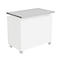 Plateau de finition SOLUS PLAY, pour caisson mobile d'extension SOLUS PLAY, l. 800 x P 500 mm, blanc