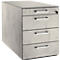 Plateau de finition SOLUS PLAY, pour caissons mobiles et fixes, l. 430 x P 600 mm, gris céramique