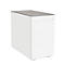 Plateau de finition SOLUS PLAY, pour caissons mobiles et fixes, l. 430 x P 800 mm, gris céramique
