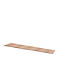 Plateau de finition X-TIME-WORK, large, l. 2580 mm, orme