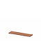 Plateau de finition X-TIME-WORK, taille moyenne, l. 1720 mm, coloris noix Canaletto