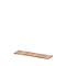 Plateau de finition X-TIME-WORK, taille moyenne, l. 1720 mm, orme