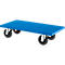 Plateau roulant 100 G4, L 600 x l. 350 mm, Ø roulettes 100 mm, capacité 180 kg
