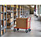 Plateauwagen - met duwbeugel - 1000 x 600 mm - ons merk Schäfer Shop Select