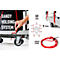 Platformwagen RuXXac Dandy, tot 180 kg, 2 zwenk- en 2 bokwielen, incl. Spannfix rubber, zonder remmen, polypropyleen
