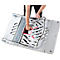 Platformwagen RuXXac Dandy XL, tot 330 kg, 2 zwenk- en 2 bokwielen, incl. Spannfix rubber, zonder remmen, polypropyleen
