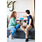 PLAYROOM Tableau blanc PLAYBOARD, acier émaillé e3, blanc, cadre en PET recyclé rouge, l. 750 x H 500 mm