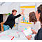 PLAYROOM whiteboard PLAYBOARD, e3-geëmailleerd staal, wit, gerecycled PET frame grijs, B 750 x H 1180 mm