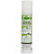Weiß-grüne Sprühflasche mit "Wound and Eyewash Spray" und Piktogrammen. Die Flasche zeigt Anwendungsbeispiele.