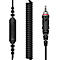 PMR-Funkgerät Motorola PORT CLP446e, lizenzfrei, 2-Wege-Kommunikation, 16 Kanäle, bis 7 km, bis 20 h, LED-Ring, IP54, mit Ladegerät + Headset, schwarz