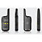 PMR-radioset Motorola XT185, 2-delig, vergunningsvrij, 2-weg communicatie, 16 kanalen, tot 8 km, tot 24 u, IP54, incl. accessoires, zwart-geel