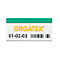 Poche magnétique pour notes Color ORGATEX, 35 x 100 mm, vert, 100 p.