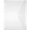 Poche pour documents FolderSys, format A4, avec fermeture velcro, 10 p., translucide