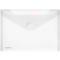 Poche pour documents FolderSys, format A5 paysage, fermeture velcro, PP, incolore