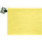 Pochette à fermeture éclair FolderSys, A4, épaisseur 0,20 mm, L 357 x H 272 mm, film sans PVC, jaune-transparent