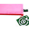 Pochette à fermeture éclair FolderSys, A4, épaisseur 0,20 mm, L 357 x H 272 mm, film sans PVC, rouge-transparent