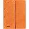 Pochette à œillets FALKEN, pour format A4, demi-rabat, 1 p., orange