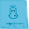 Pochette coin Business DURABLE, format A4, lisse, 50 p., bleu