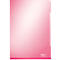 Pochette coin Premium 4153 LEITZ®, format A4, lisse, 100 p., rouge