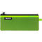 Pochette Leitz WOW Traveller à fermeture éclair, pochette transparente en filet et compartiment opaque, taille M, vert