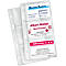 Pochette pour cartes de visite VELOFLEX, format A5, transparent, 10 p.