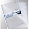 Dossier de brochure transparent avec logo Audi, autres dossiers derrière. La couverture indique "allroad quattro".