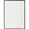 Pochette pour documents Durable, format A4 vertical et horizontal, spécialement conçue pour les surfaces vitrées bombées, adhérence statique, résistante aux UV, PVC/PET, gris anthracite, 5 pièces