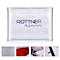 Pochette pour documents Fire Proof Bag Rottner, A3, résistant au feu et aux projections d’eau, fermeture éclair et avec velcro, plastique/alu
