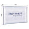 Pochette pour documents Fire Proof Bag Rottner, A3, résistant au feu et aux projections d’eau, fermeture éclair et avec velcro, plastique/alu