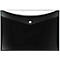 Pochette pour documents VELOCOLOR® Veloflex, format A4, plastique, pour ± 100 feuilles, 6 p., noir