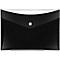 Pochette pour documents VELOCOLOR® Veloflex, format A5, plastique, pour ± 100 feuilles, 6 p., noir