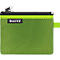 Pochette voyage Leitz WOW, avec fermeture éclair, pochette transparente en filet et compartiment opaque, taille S, vert